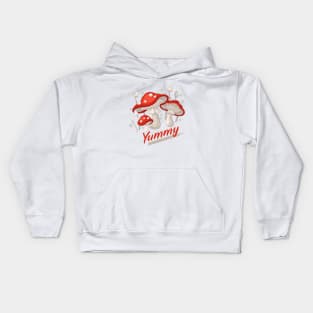 Yummy Mushroom Kids Hoodie